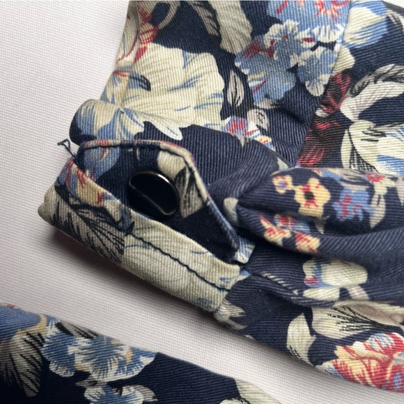 MARGOT NAVY FLORAL JACKET - Picture 5 of 5